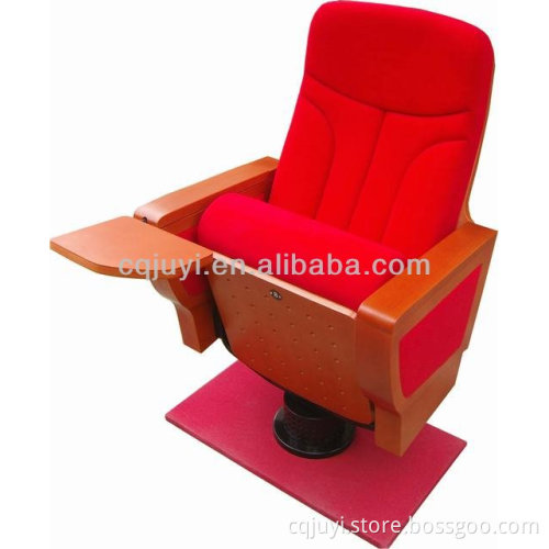 China manufacturer low price folding good quality fabric theater chairs cinema arm chairs furniture for sale JY-999D